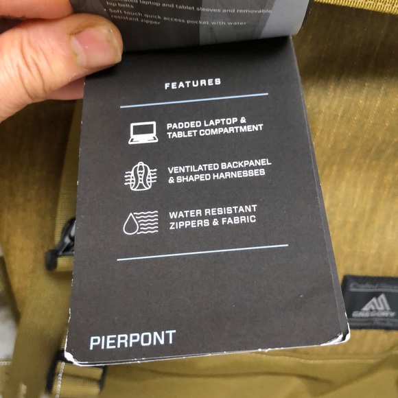 gregory pierpont backpack